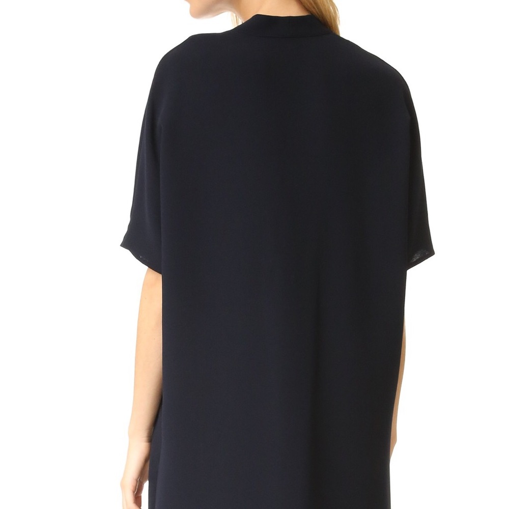 Vince Crepe Double V Dress - Picture 4 of 6